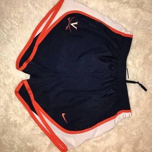 Women Nike UVA athletic shorts